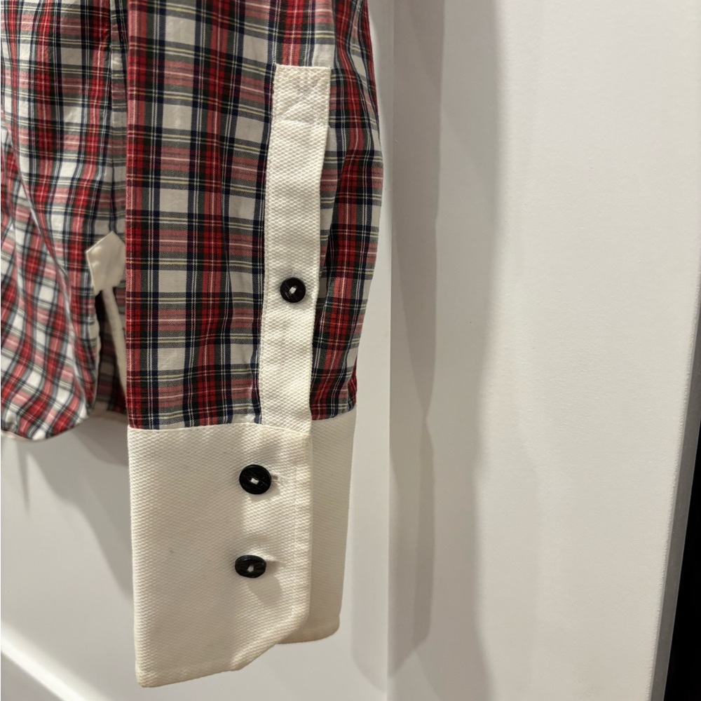 Balenciaga Fall 2007 Runway Plaid Button Up Shirt - Picture 7 of 8